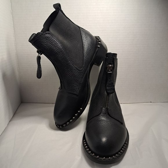 MAGO Turkey womens CHELSEA LEATHER BOOTS BOOTY Sz 36 eu COASTAL COWGIRL GORPCORE - Picture 3 of 14